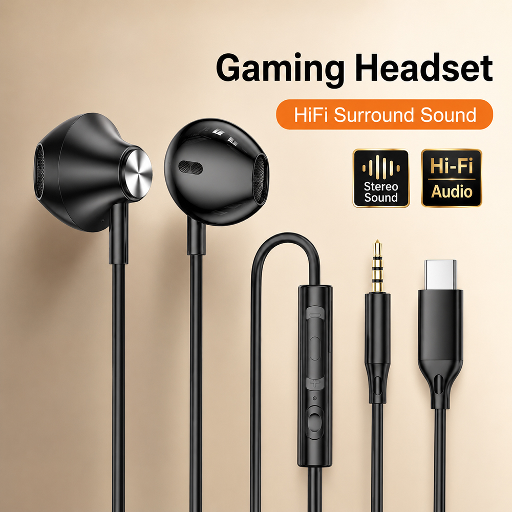 Huawei Tablet Accessories - Słuchawki HiFi Surround z mocnym basem