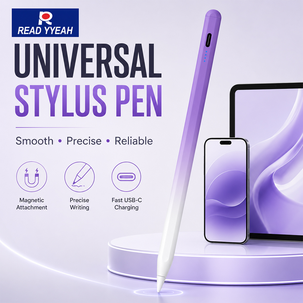 Tablet Accessories Kids - Uniwersalny aktywny rysik z mocowaniem magnetycznym,