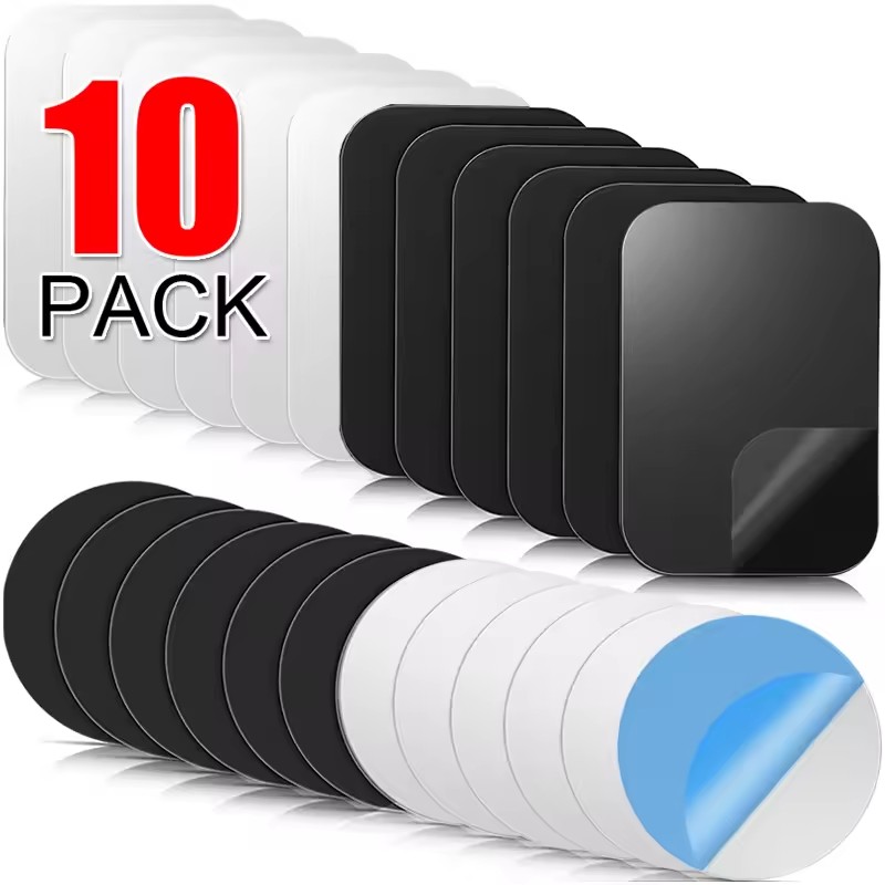 Tablet Car Accessories - Cienka metalowa płytka magnetyczna do uchwytu