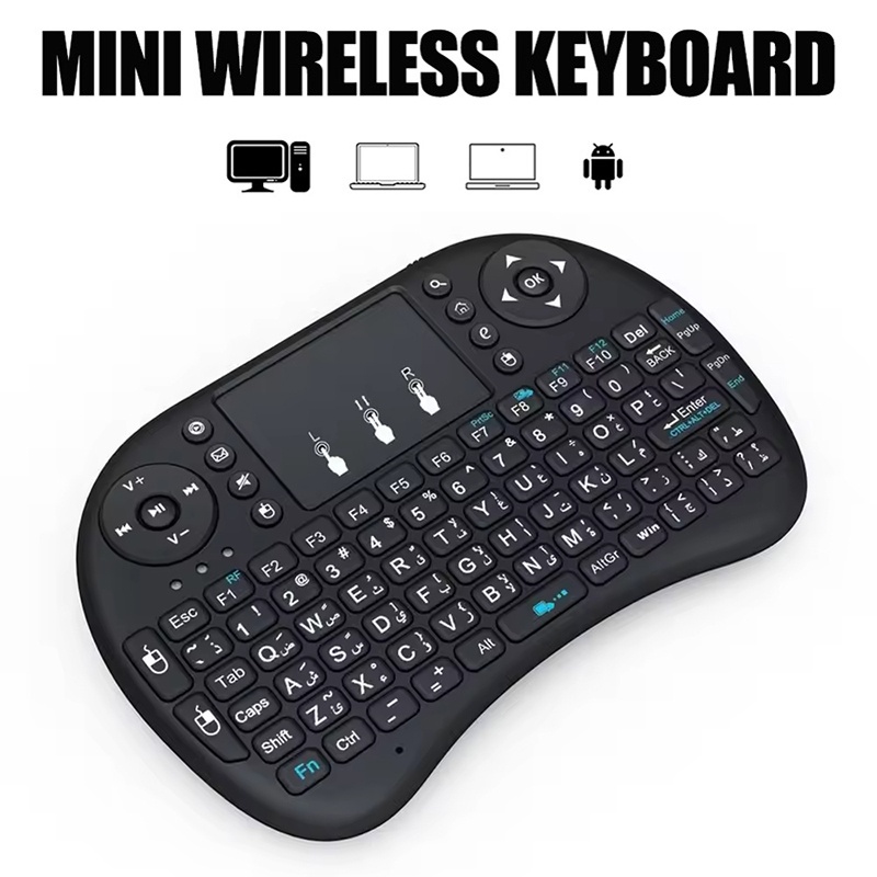 Accessories For Android Tablet - Mini Bezprzewodowa Klawiatura 2.4GHz Bez Podświetlenia