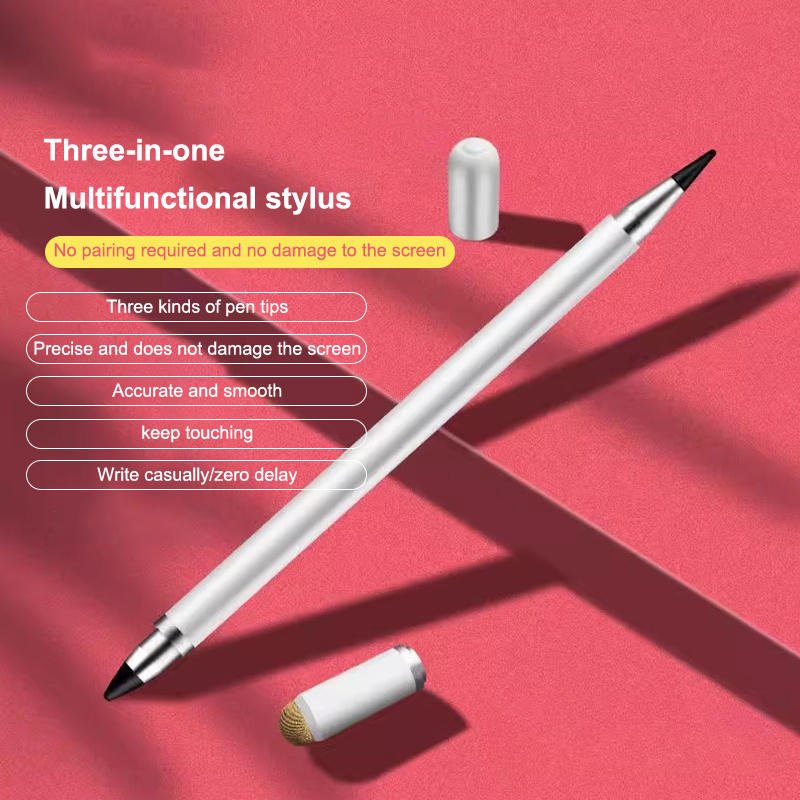 Graphic Tablet Accessories - Uniwersalny rysik dotykowy 3 w 1