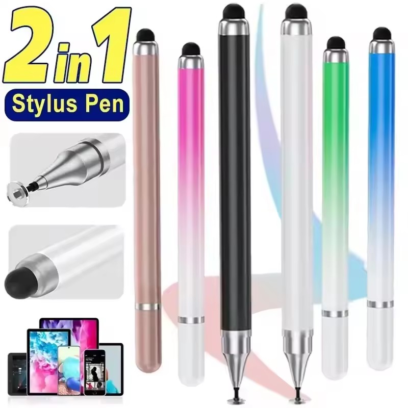 Accessories For Android Tablet - Uniwersalny rysik 2 w 1 do