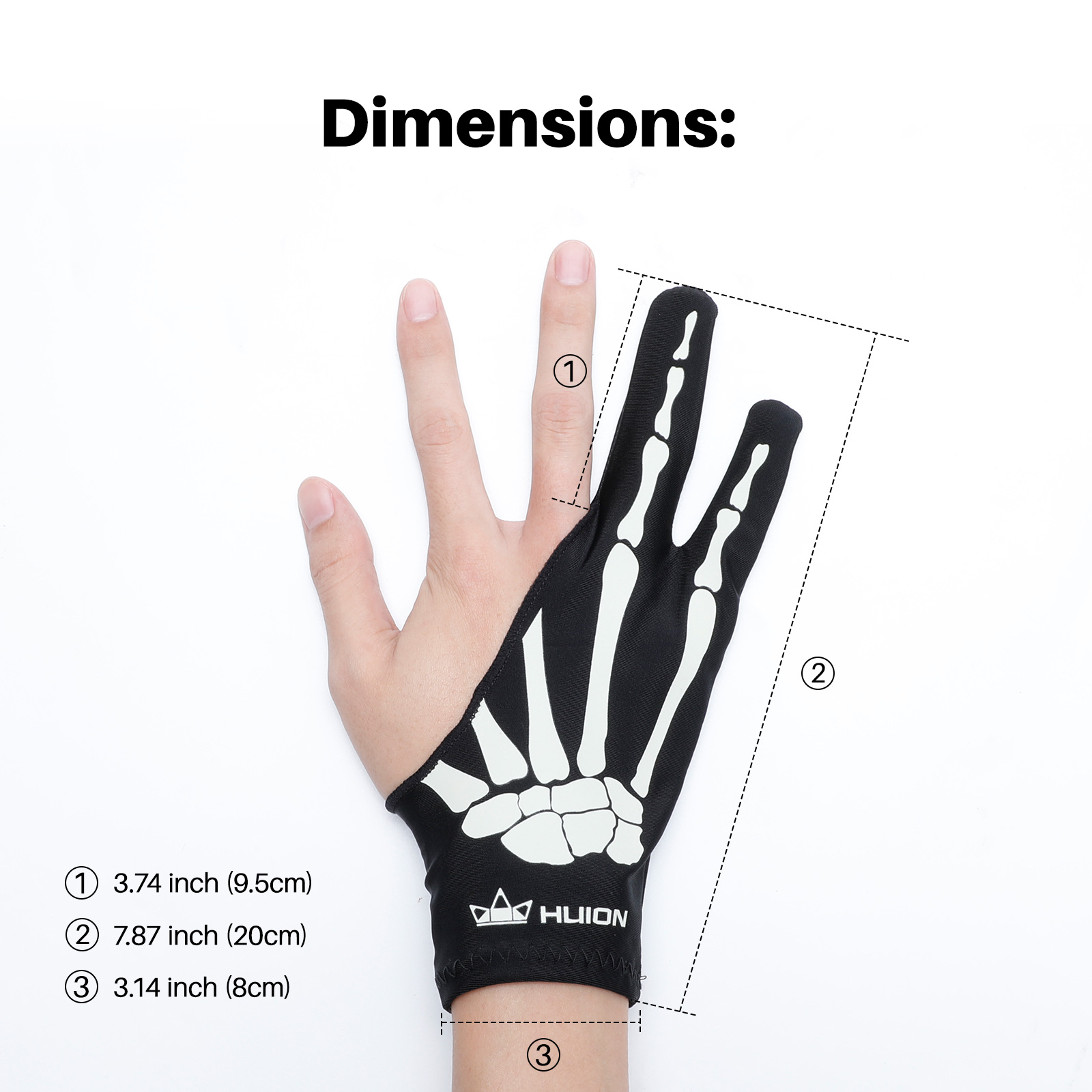 Rękawica artystyczna Huion Ske – Drawing Glove Artist recenzja i cena