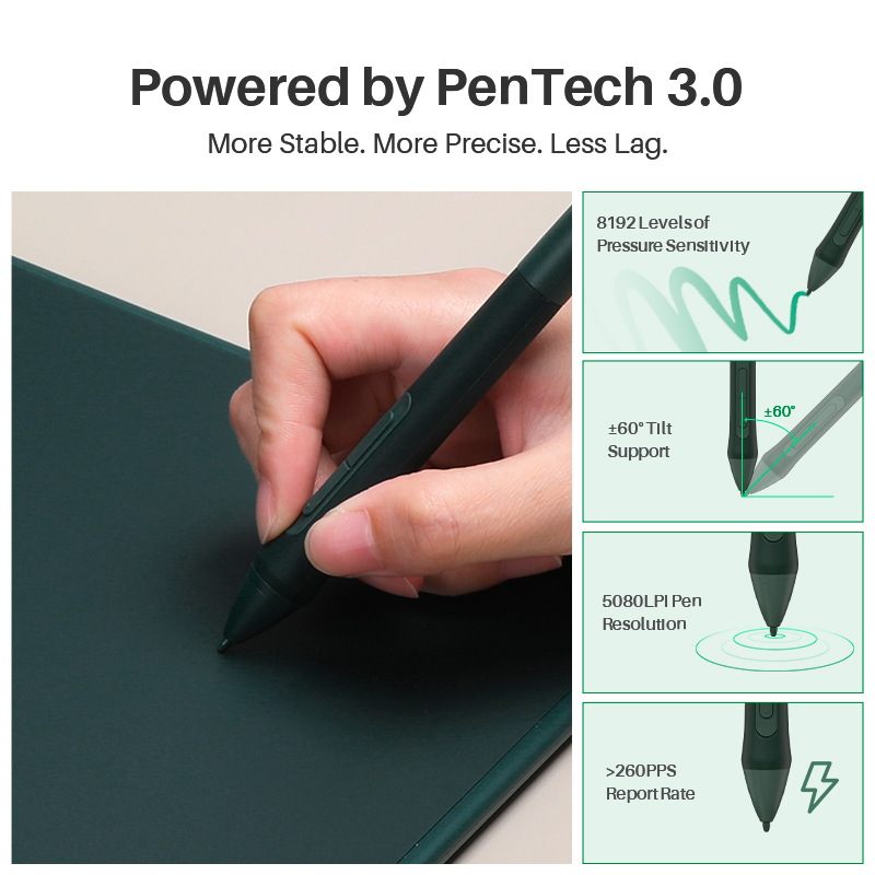 Huion Inspiroy 2 M H951P Table – Graphic Tablet Accessories recenzja i cena